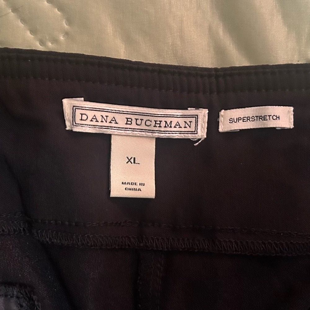 Dana Buchman Black Superstretch XL Pants